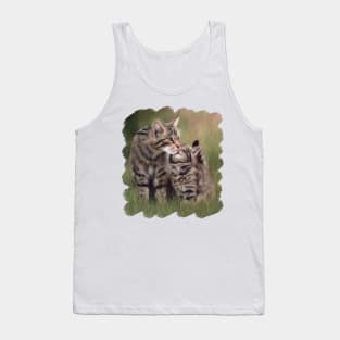 Scottish Wildcats Painting Tank Top